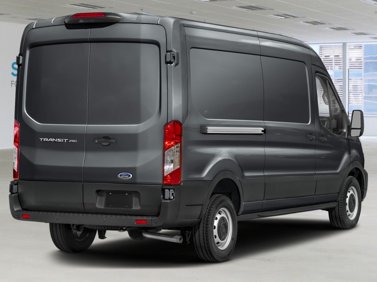 Ford Transit fourgon utilitaire T-250 TI TOIT MOYEN 148 PO PNBV DE 9 070 LB 2026 Gris carbonis&eacute; m&eacute;tallis&eacute; Ch&acirc;teauguay - photo #2