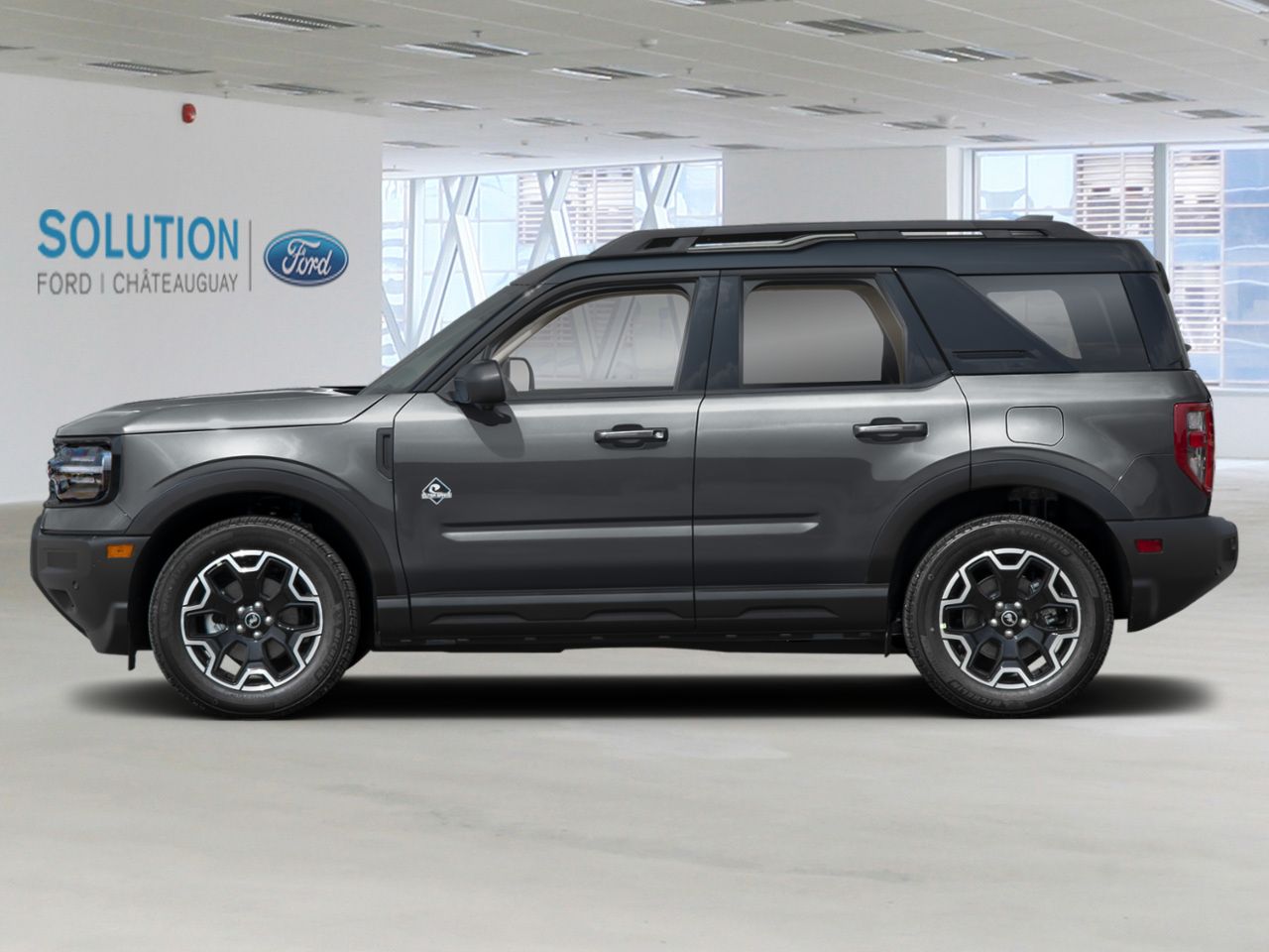 Ford Bronco Sport OUTER BANKS 4X4 2026 Gris carbonis&eacute; m&eacute;tallis&eacute; Ch&acirc;teauguay - photo #1