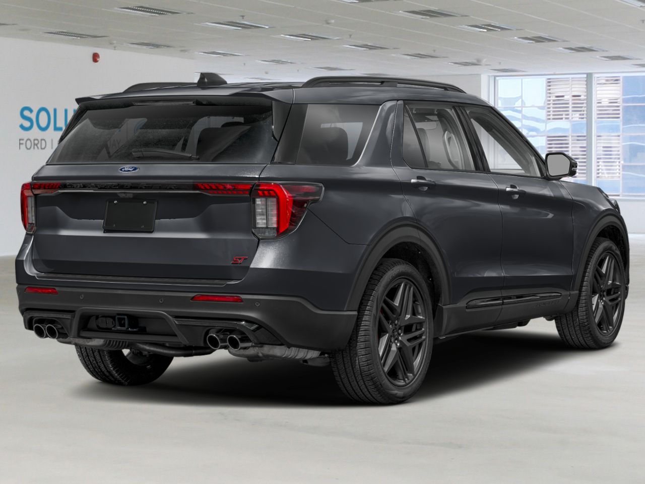 Ford Explorer ST 4RM 2026 Noir agate m&eacute;tallis&eacute; Ch&acirc;teauguay - photo #1