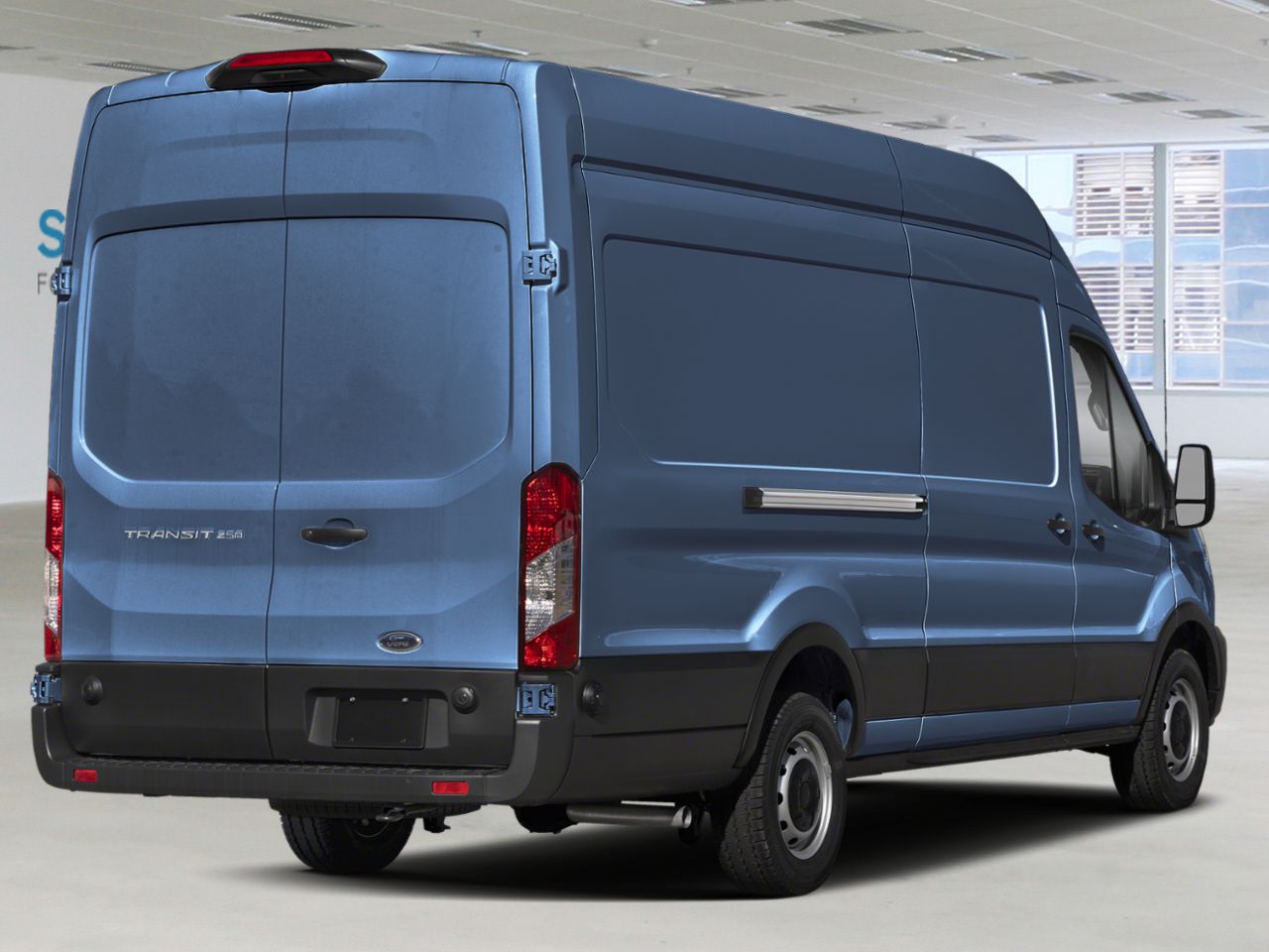 Ford Transit fourgon utilitaire T-250 EL PA TOIT SUR LEV 148 PO PNBV DE 9 070 LB 2026 Bleu m&eacute;tallis&eacute; Ch&acirc;teauguay - photo #2