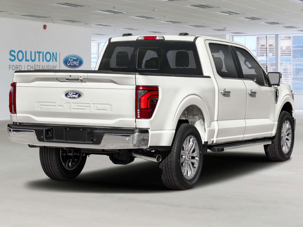 Ford F-150 LARIAT CABINE SUPERCREW 4RM CAISSE DE 6,5 PI 2026 Blanc astral m&eacute;tallis&eacute; trois couches Ch&acirc;teauguay - photo #2