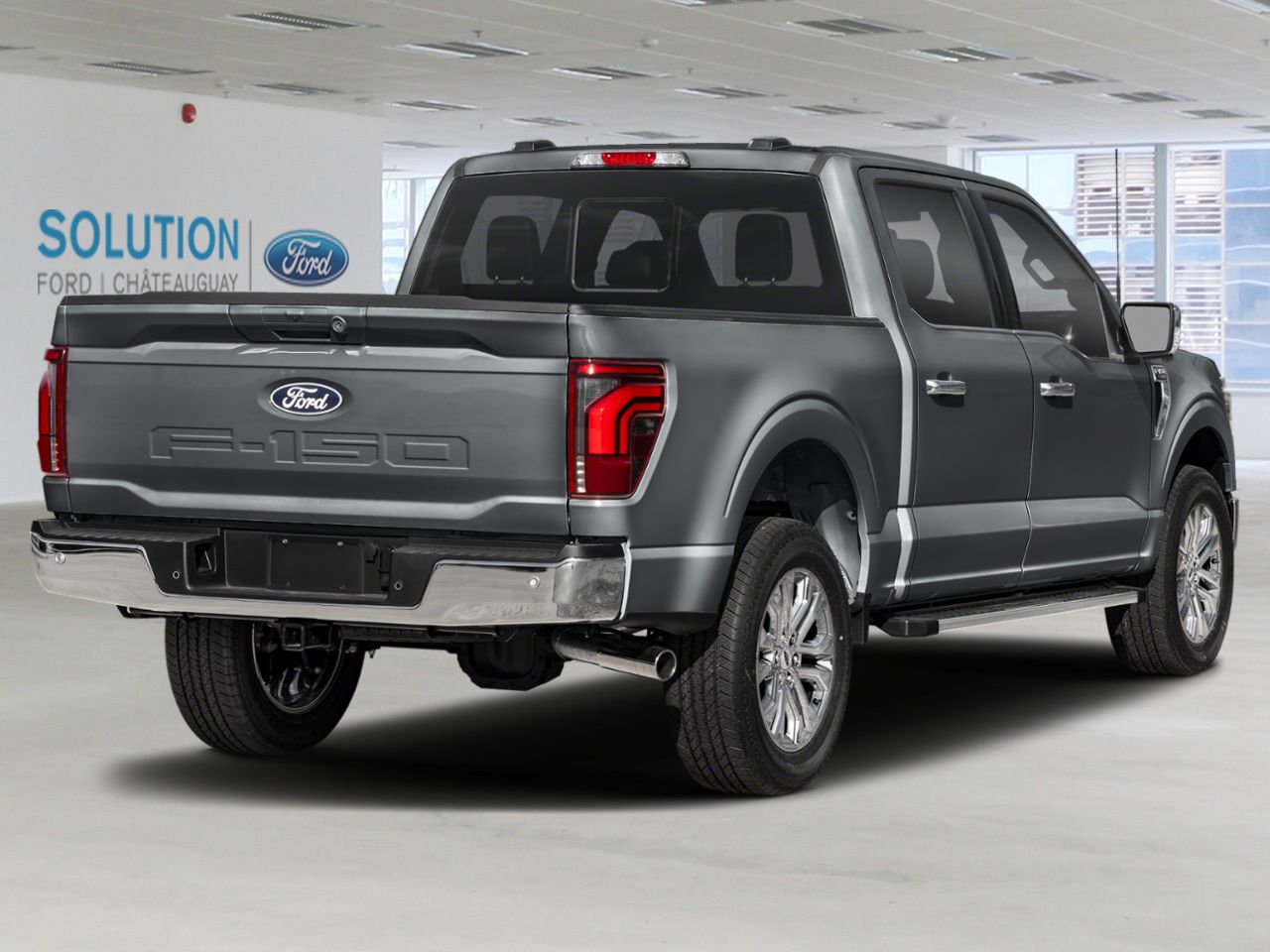 Ford F-150 LARIAT CABINE SUPERCREW 4RM CAISSE DE 6,5 PI 2026 Gris carbonis&eacute; m&eacute;tallis&eacute; Ch&acirc;teauguay - photo #2
