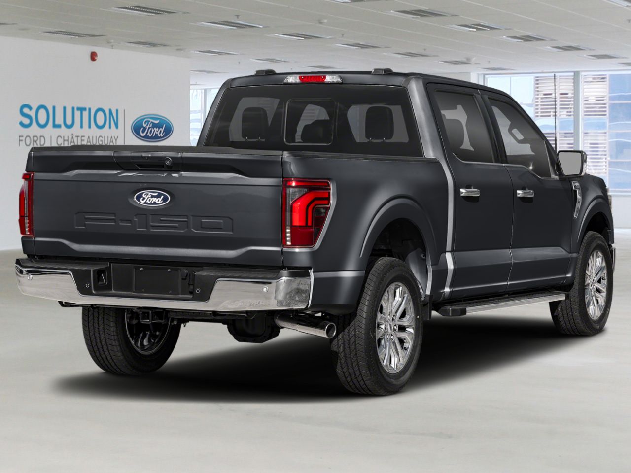 Ford F-150 LARIAT CABINE SUPERCREW 4RM CAISSE DE 6,5 PI 2026 Noir agate m&eacute;tallis&eacute; Ch&acirc;teauguay - photo #2