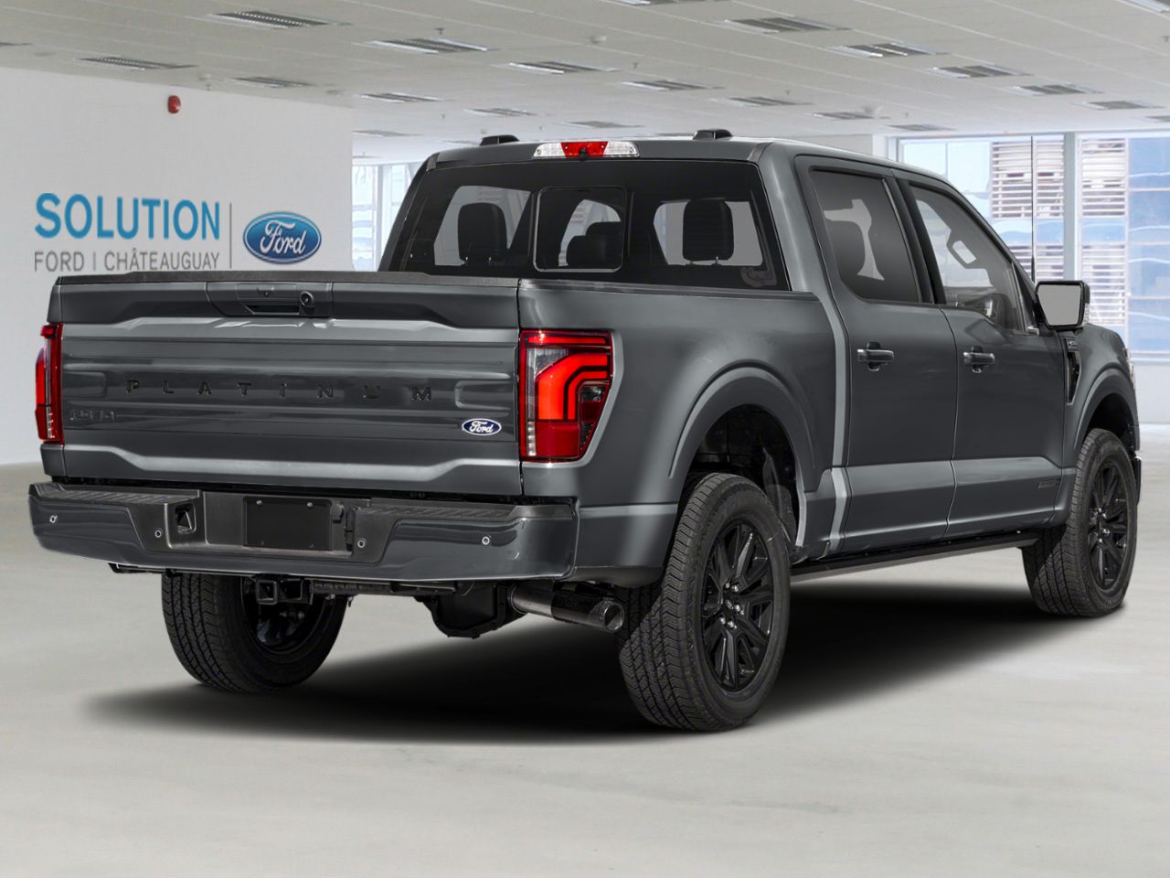 Ford F-150 PLATINUM SUPERCREW 4RM CAISSE DE 5,5 PI 2026 Gris Ch&acirc;teauguay - photo #2