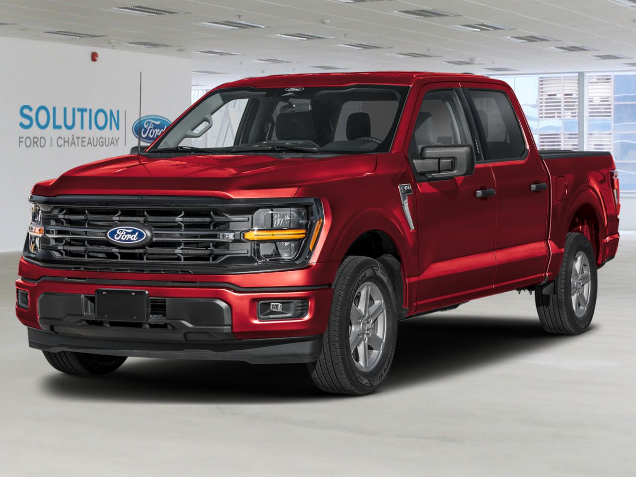 Ford F-150 XLT CABINE SUPERCREW 4RM CAISSE DE 6,5 PI 2026 Rouge rubis m&eacute;tallis&eacute; teint&eacute; verni Ch&acirc;teauguay - photo #0