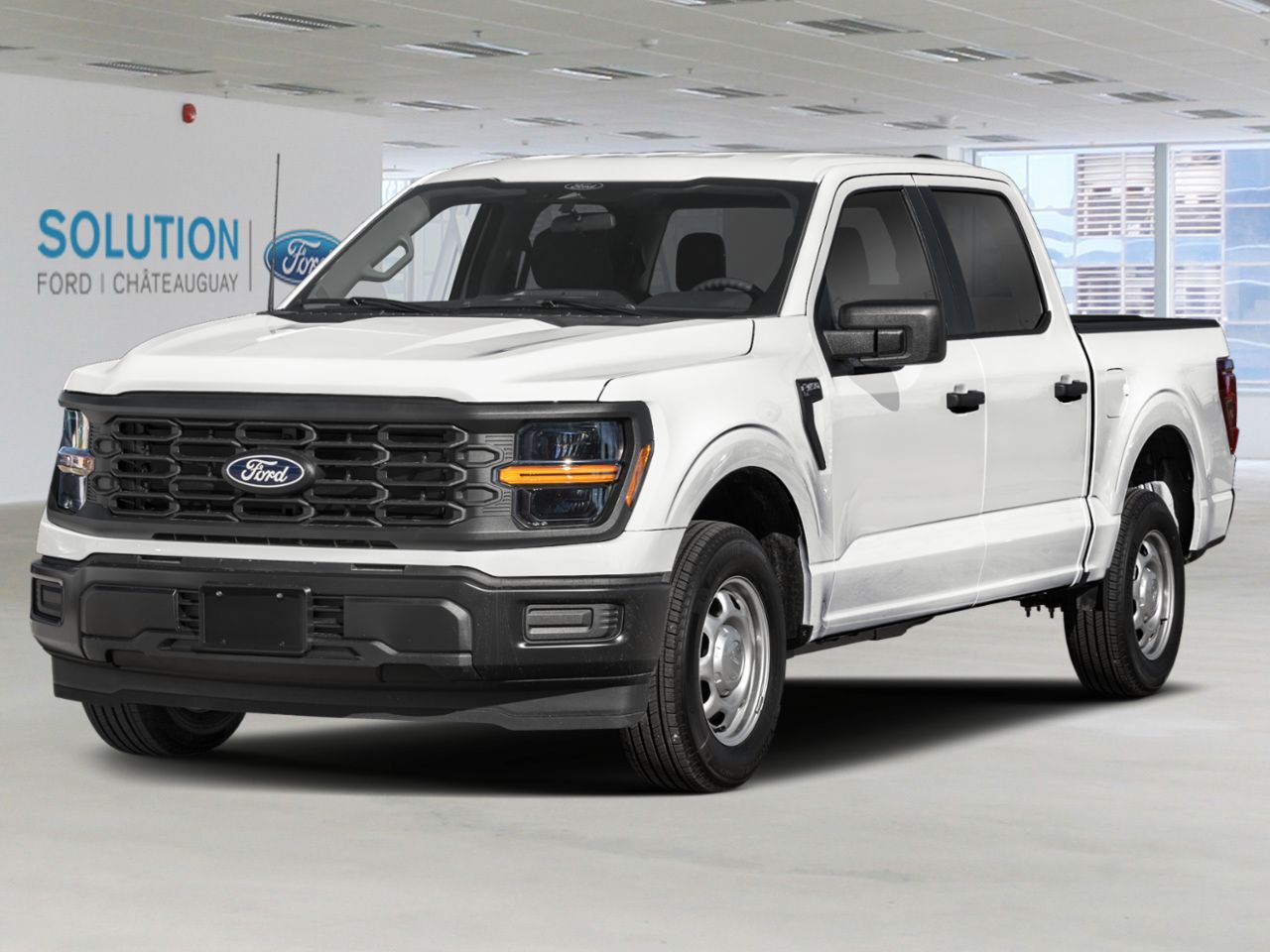 Ford F-150 XL HYBRIDE CABINE SUPERCREW 4RM CAISSE DE 6,5 PI 2026 Blanc Oxford Ch&acirc;teauguay - photo #0