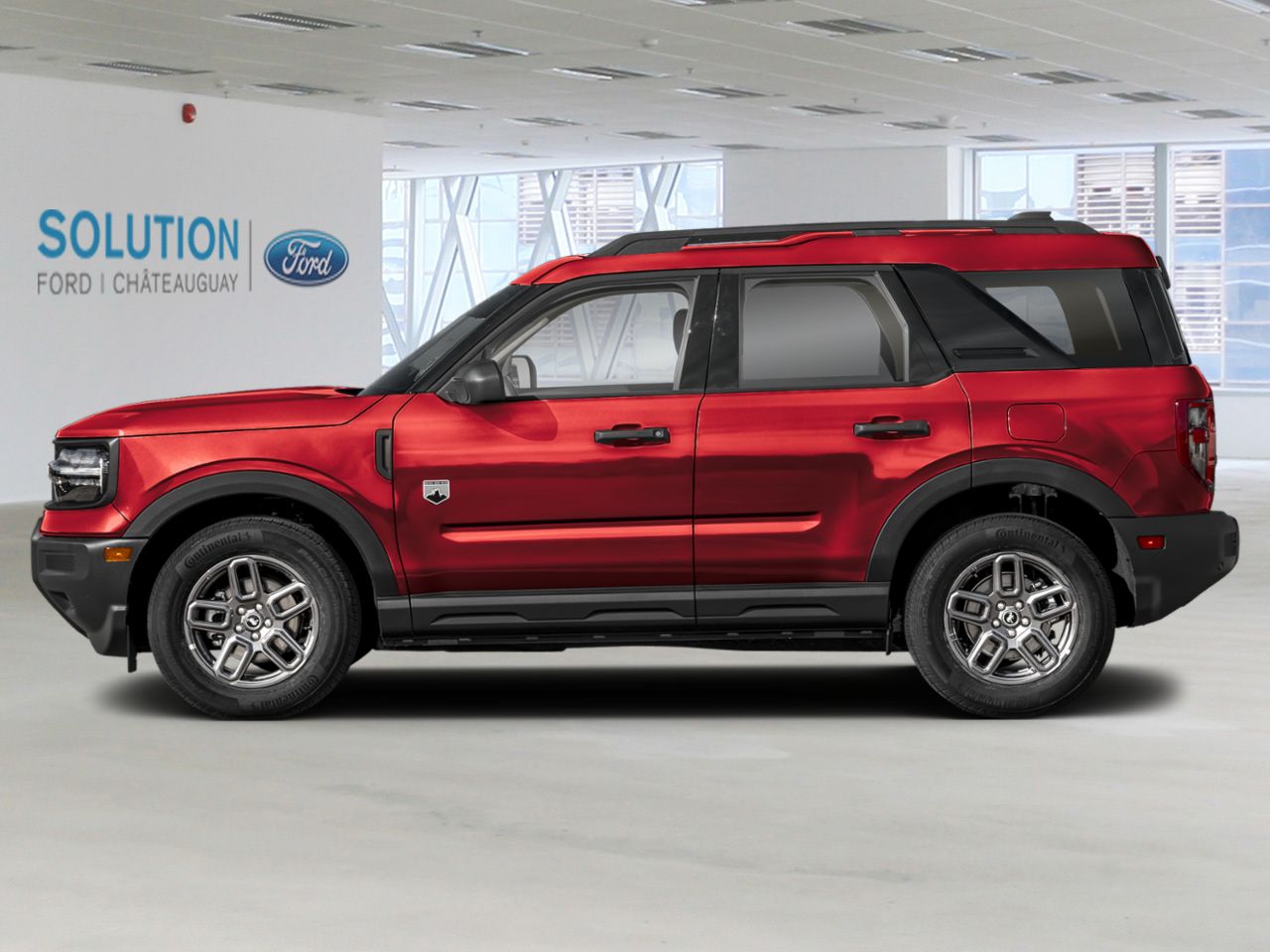 2026 Ford Bronco Sport Ruby Red Metallic Tinted Clearcoat Ch&acirc;teauguay - photo #1