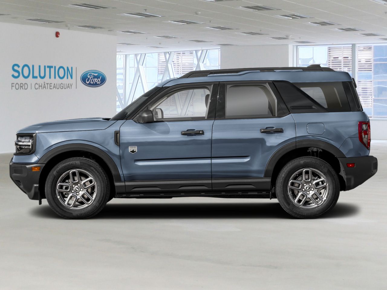 2026 Ford Bronco Sport Azure Grey Metallic Tri-Coat Ch&acirc;teauguay - photo #1