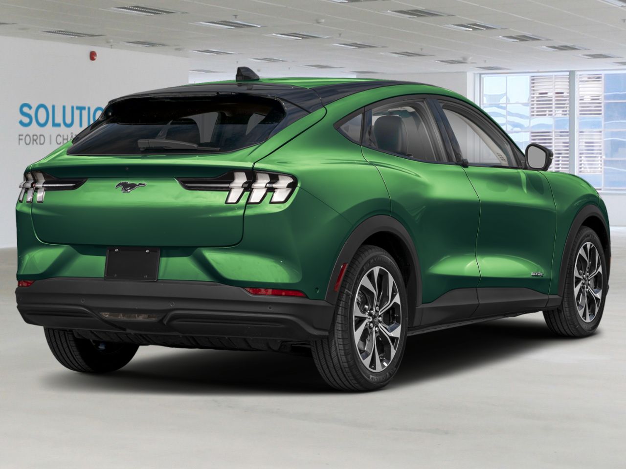 2026 Ford Mustang Mach-E Eruption Green Metallic Ch&acirc;teauguay - photo #2