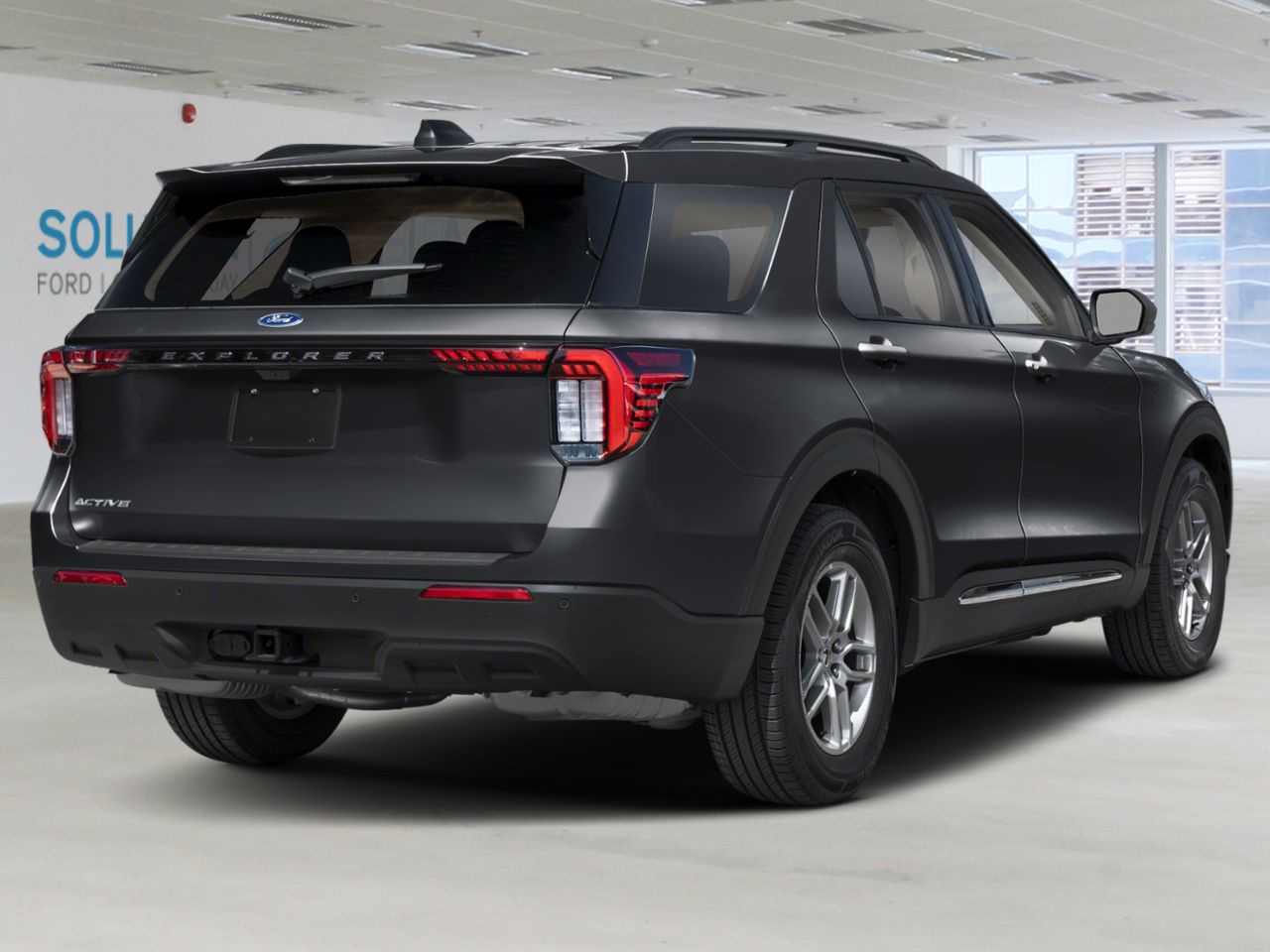 2026 Ford Explorer Agate Black Metallic Ch&acirc;teauguay - photo #1