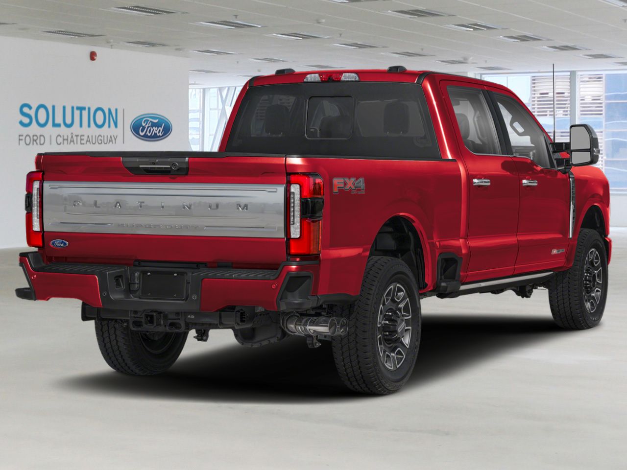 2026 Ford Super Duty F-250 SRW Ruby Red Metallic Tinted Clearcoat Ch&acirc;teauguay - photo #2