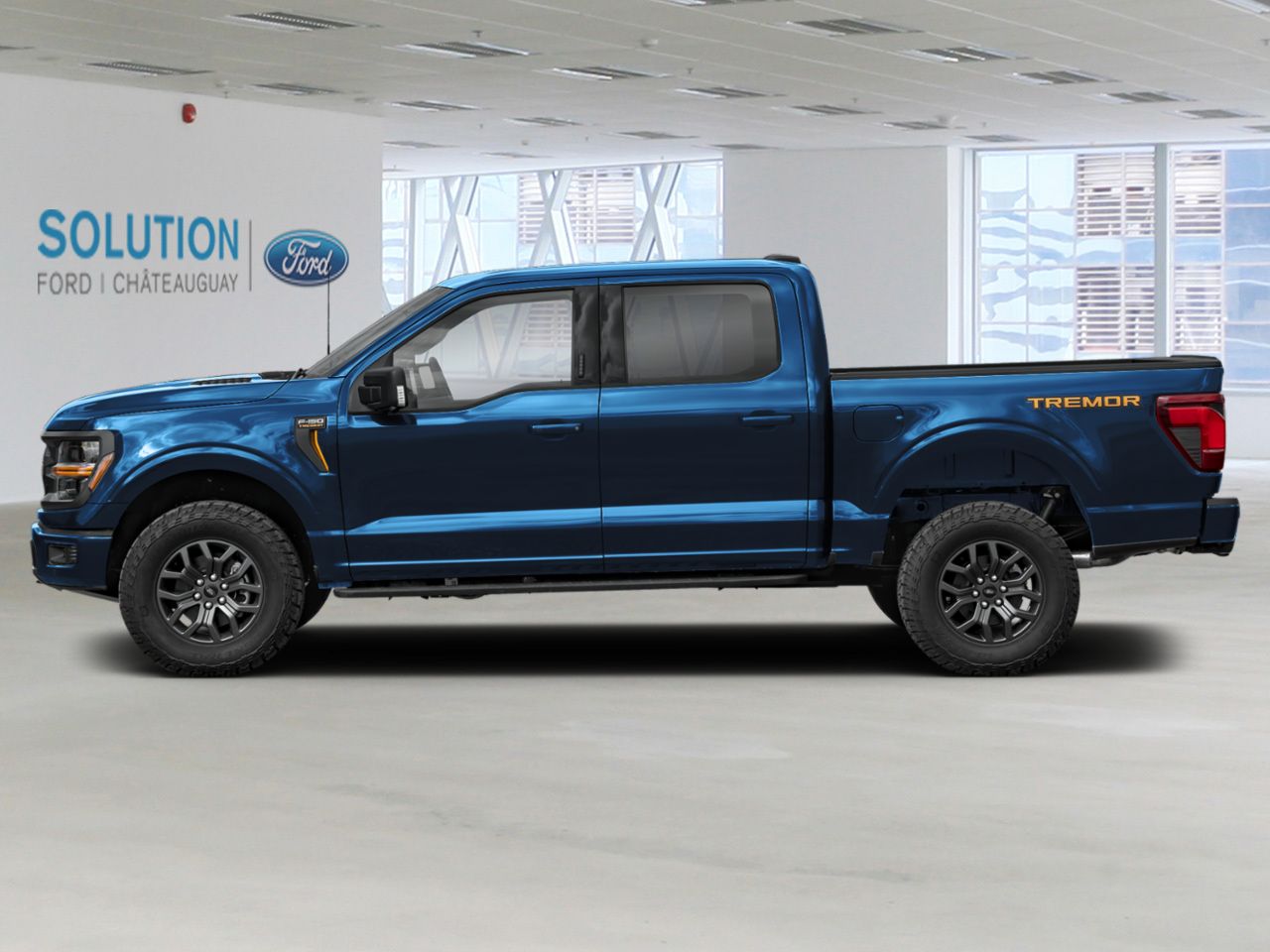 Ford F-150 TREMOR CABINE SUPERCREW 4RM CAISSE DE 5,5 PI 2026 Bleu antimati&egrave;re m&eacute;tallis&eacute; Ch&acirc;teauguay - photo #1