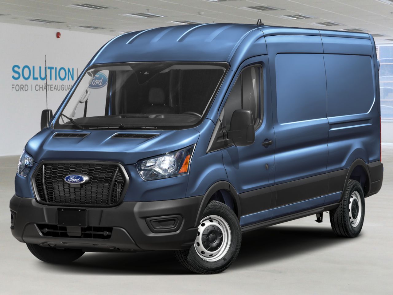 Ford Transit fourgon utilitaire T-250 PA TOIT MOYEN 148 PO PNBV DE 9 070 LB 2026 Bleu m&eacute;tallis&eacute; Ch&acirc;teauguay - photo #0