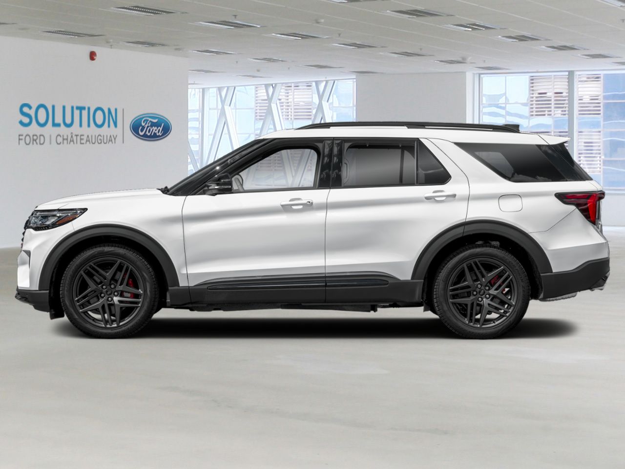 2026 Ford Explorer White Saint-Eustache - photo #2