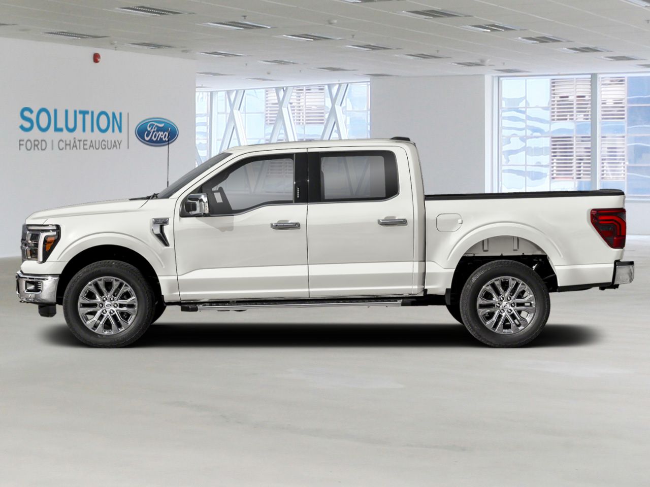 Ford F-150 LARIAT CABINE SUPERCREW 4RM CAISSE DE 6,5 PI 2026 Blanc astral m&eacute;tallis&eacute; trois couches Ch&acirc;teauguay - photo #1