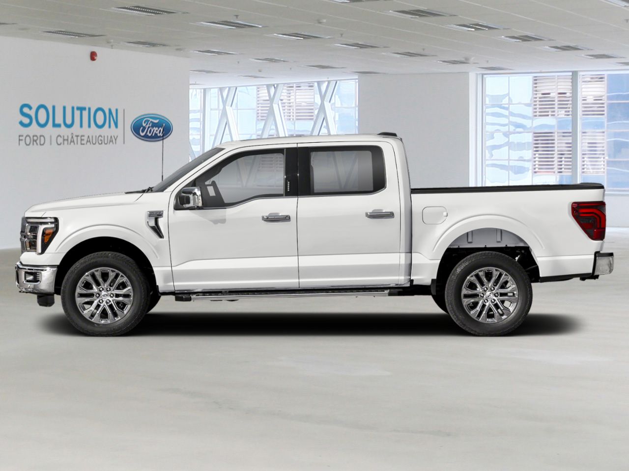 Ford F-150 LARIAT CABINE SUPERCREW 4RM CAISSE DE 6,5 PI 2026 Blanc Oxford Ch&acirc;teauguay - photo #1
