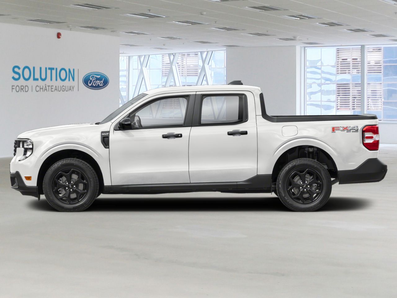 Ford Maverick XLT TI SUPERCREW 2026 Blanc Oxford Ch&acirc;teauguay - photo #2