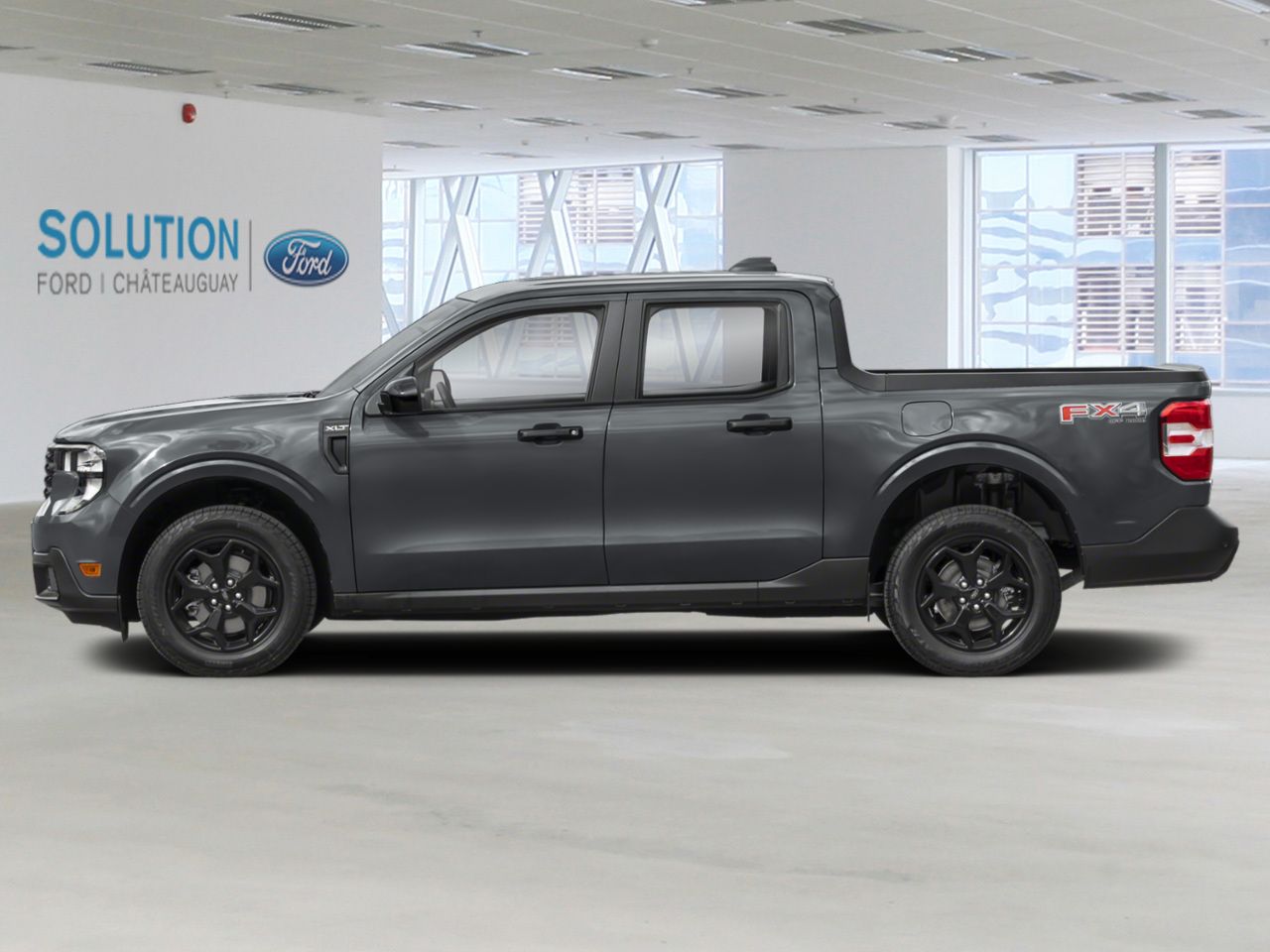 Ford Maverick XLT TI SUPERCREW 2026 Gris carbonis&eacute; m&eacute;tallis&eacute; Ch&acirc;teauguay - photo #2