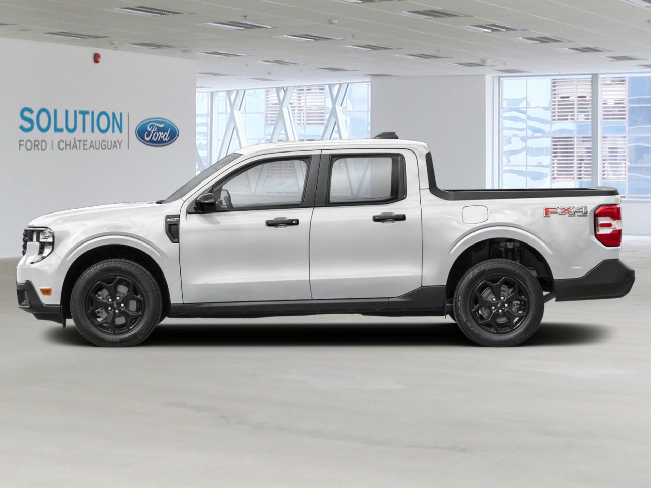 Ford Maverick XLT TI SUPERCREW 2026 Blanc sid&eacute;ral m&eacute;tallis&eacute; Ch&acirc;teauguay - photo #2