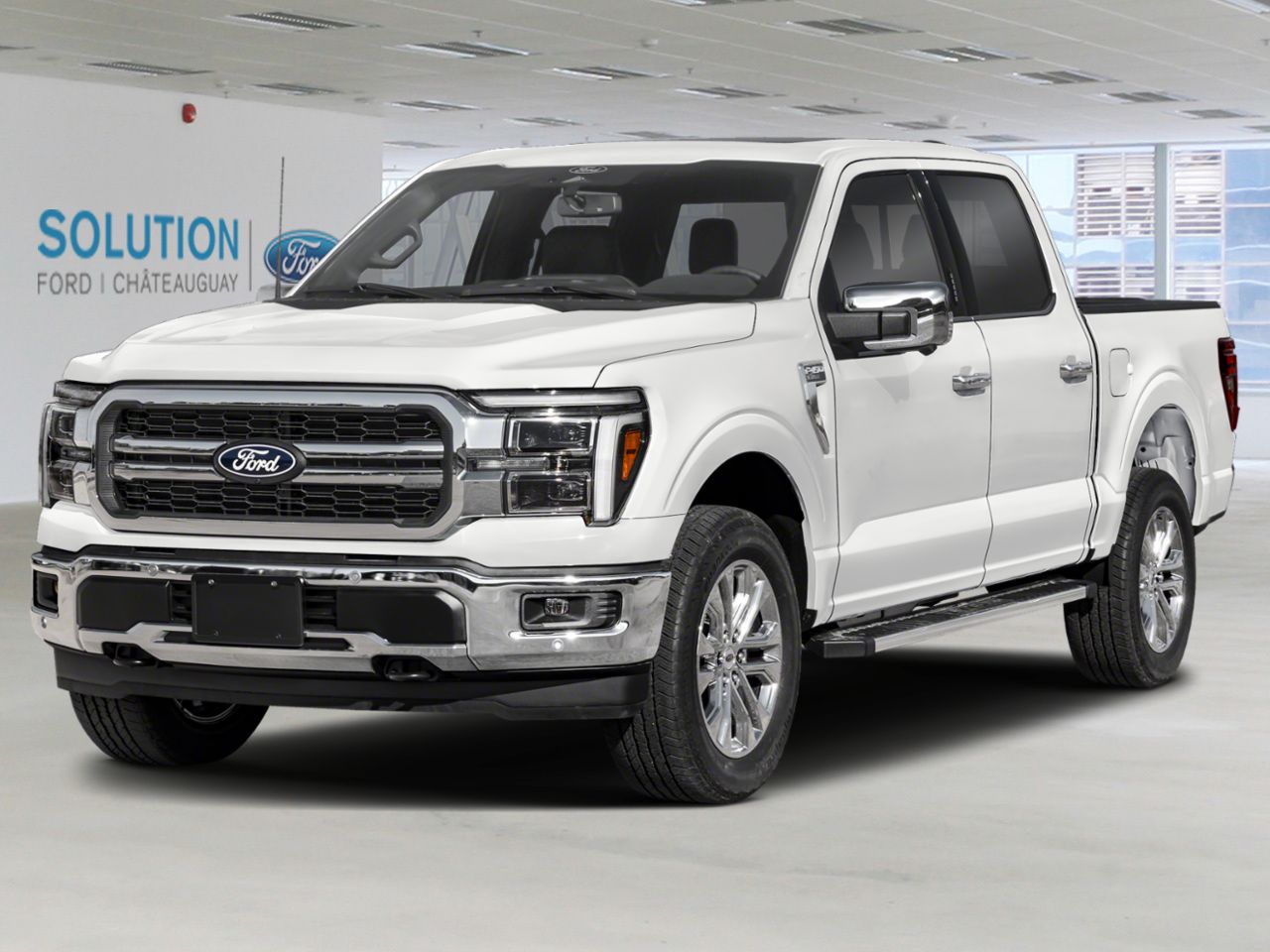 Ford F-150 LARIAT CABINE SUPERCREW 4RM CAISSE DE 6,5 PI 2026 Blanc Oxford Ch&acirc;teauguay - photo #0