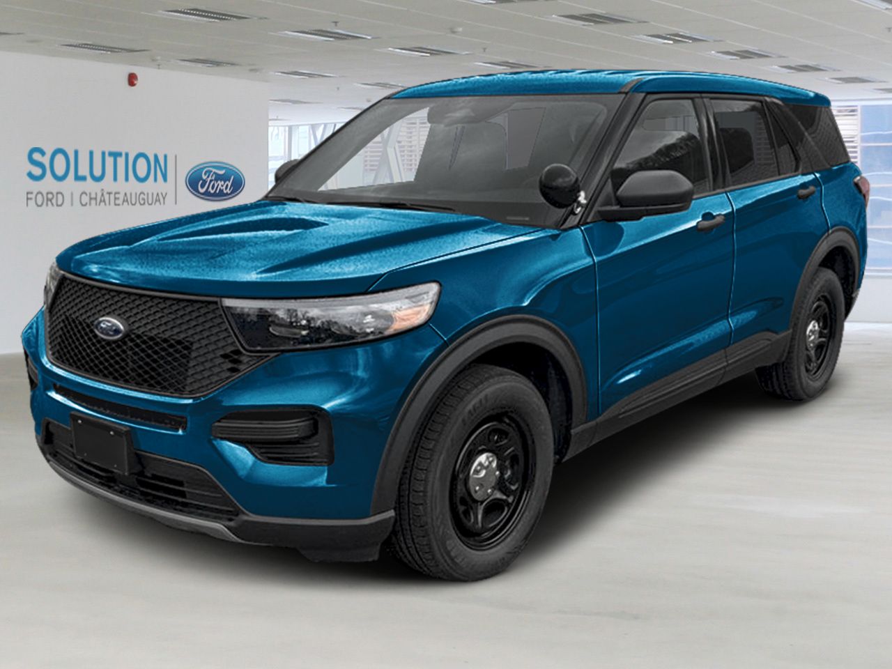 Ford Police Interceptor utilitaire TI 2026 Bleu roi Ch&acirc;teauguay - photo #0