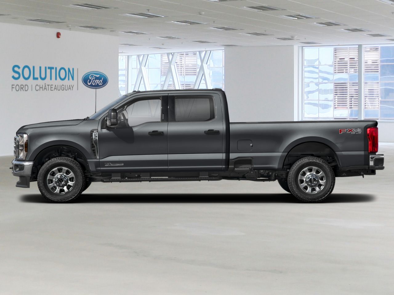 2026 Ford Super Duty F-350 DRW Carbonized Grey Metallic Ch&acirc;teauguay - photo #2