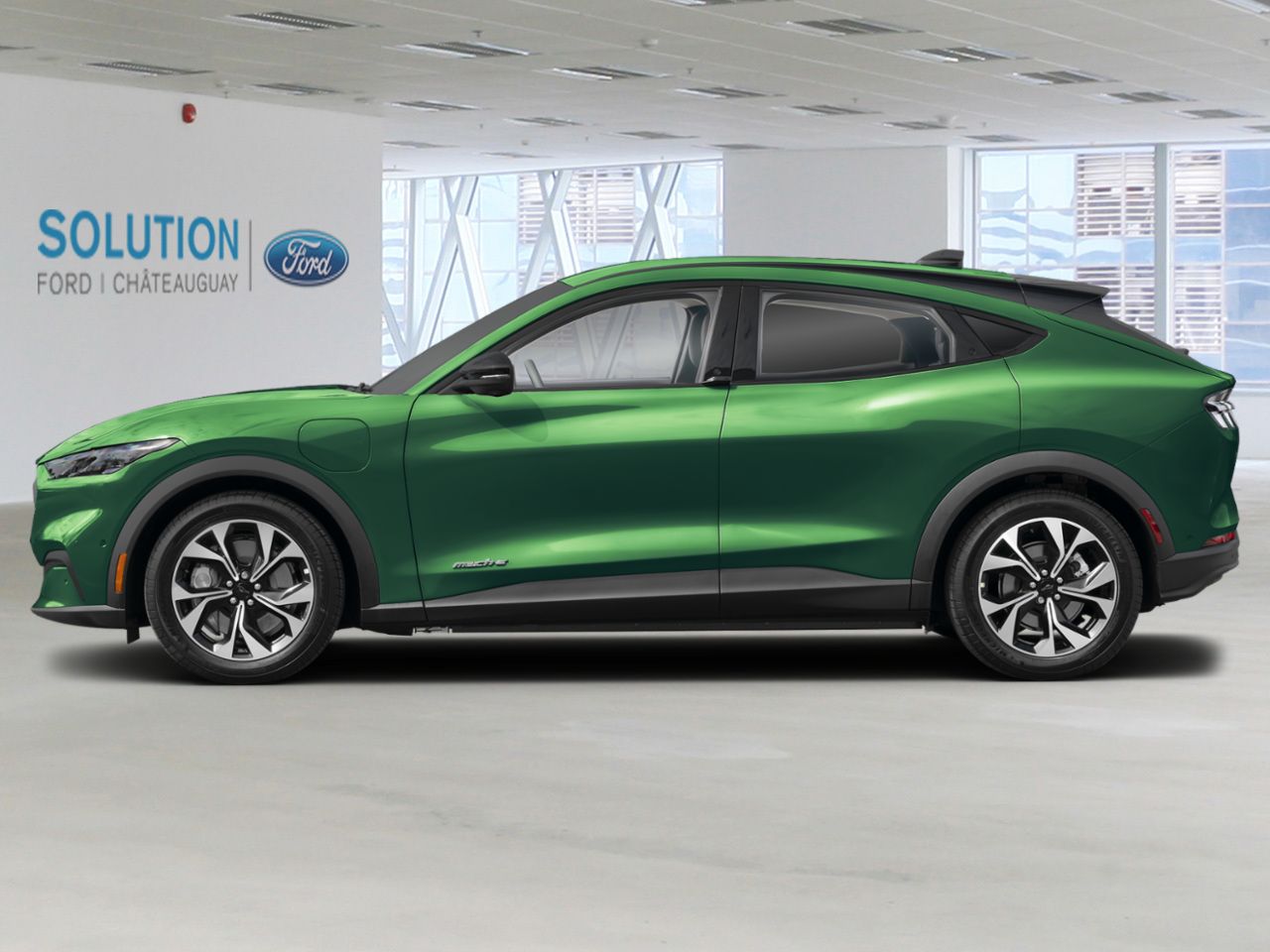 2026 Ford Mustang Mach-E Eruption Green Metallic Ch&acirc;teauguay - photo #1