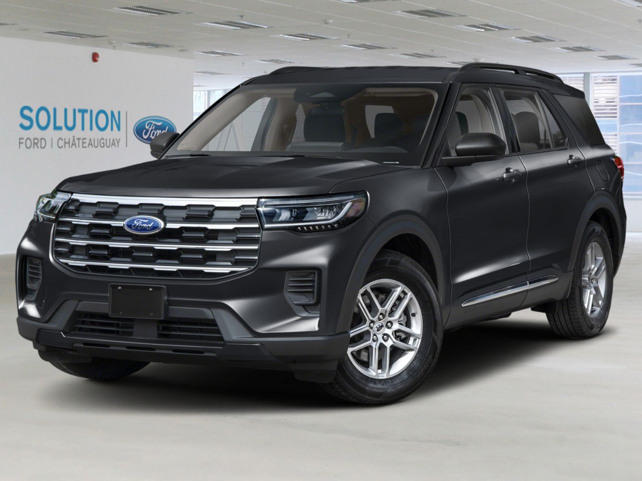 2026 Ford Explorer Agate Black Metallic Ch&acirc;teauguay - photo #0