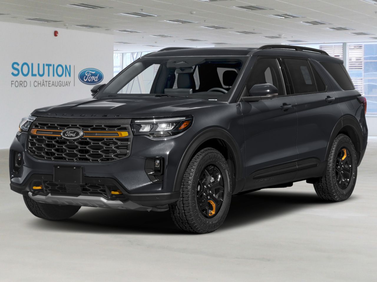 2026 Ford Explorer Agate Black Metallic Ch&acirc;teauguay - photo #0