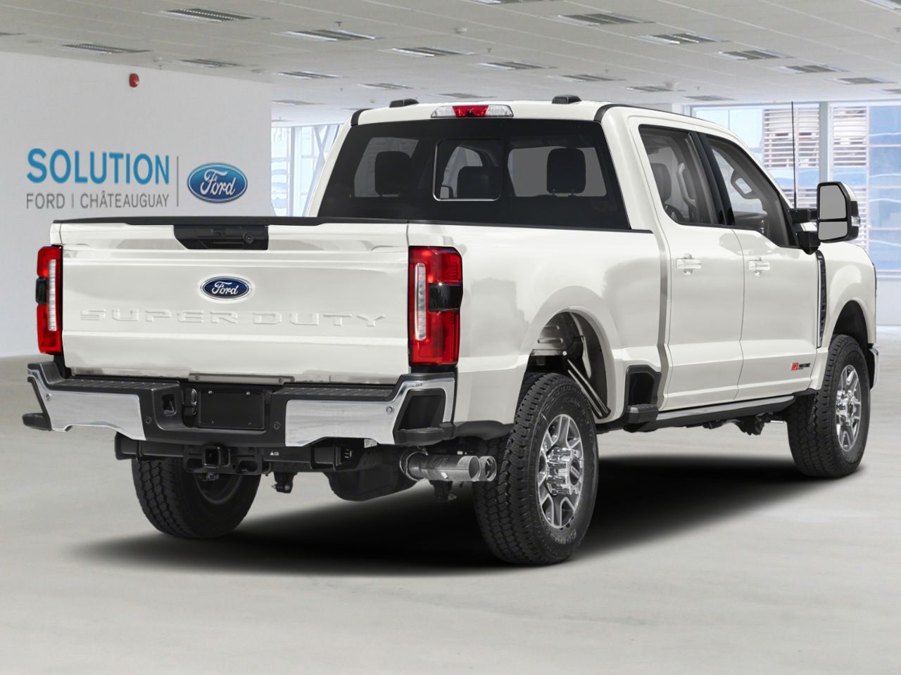 2026 Ford Super Duty F-250 SRW Star White Metallic Tri-Coat Ch&acirc;teauguay - photo #1