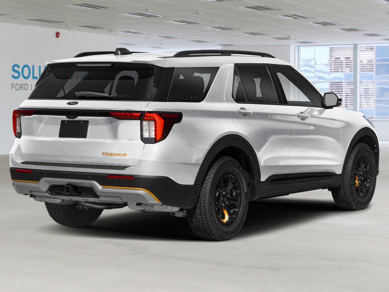 Ford Explorer TREMOR 4RM 2026 Blanc sid&eacute;ral m&eacute;tallis&eacute; Ch&acirc;teauguay - photo #1