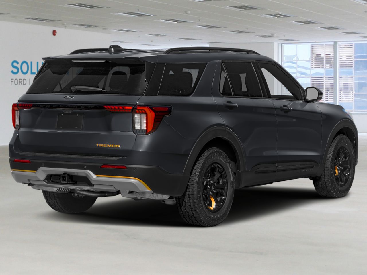 2026 Ford Explorer Agate Black Metallic Ch&acirc;teauguay - photo #1