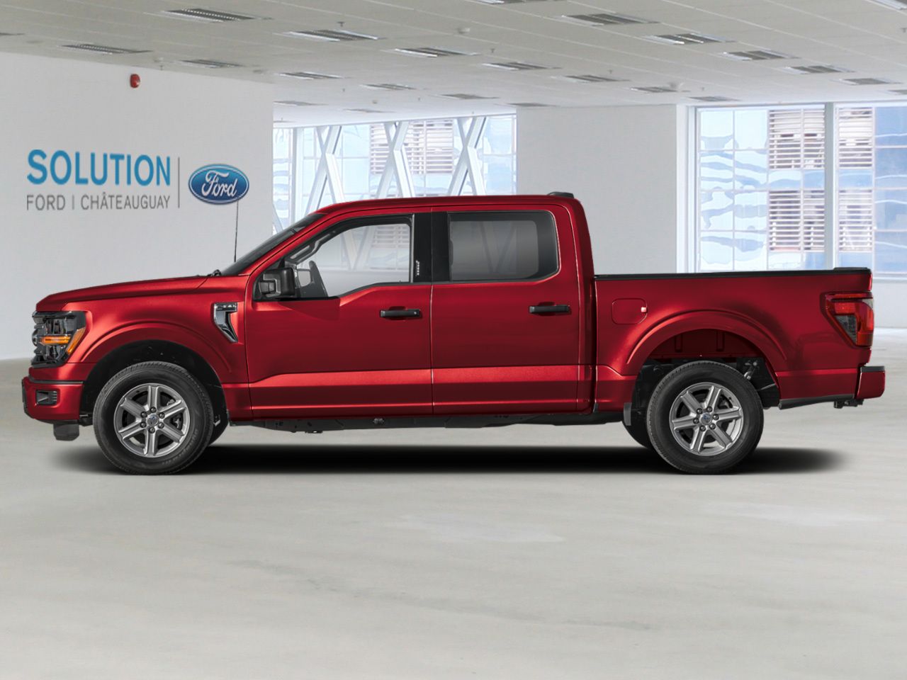Ford F-150 XLT CABINE SUPERCREW 4RM CAISSE DE 6,5 PI 2026 Rouge rubis m&eacute;tallis&eacute; teint&eacute; verni Ch&acirc;teauguay - photo #2