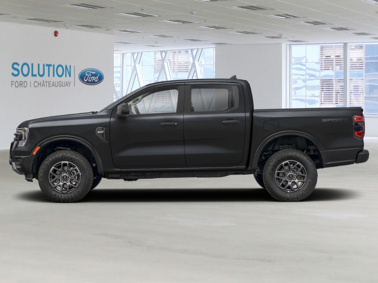 2026 Ford Ranger Shadow Black Ch&acirc;teauguay - photo #1