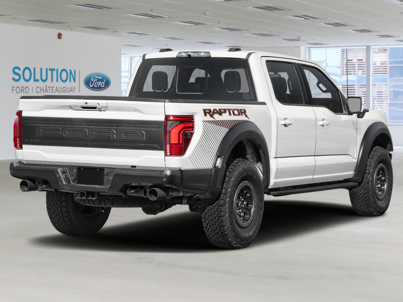 Ford F-150 RAPTOR SUPERCREW 4RM CAISSE DE 5,5 PI 2026 Blanc Oxford Ch&acirc;teauguay - photo #2