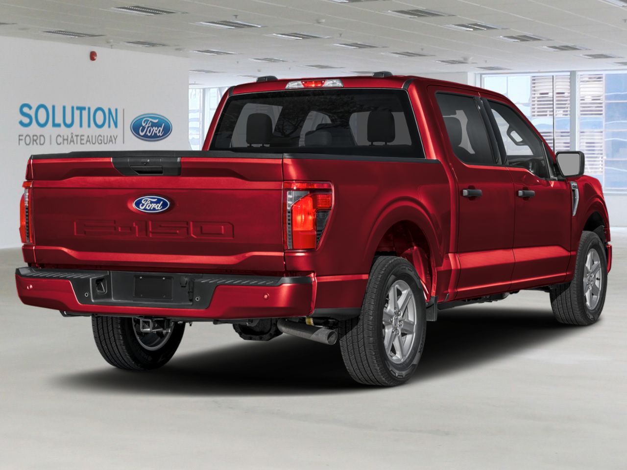 Ford F-150 XLT CABINE SUPERCREW 4RM CAISSE DE 6,5 PI 2026 Rouge rubis m&eacute;tallis&eacute; teint&eacute; verni Ch&acirc;teauguay - photo #1