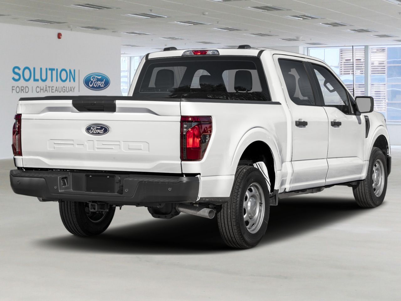 Ford F-150 XL HYBRIDE CABINE SUPERCREW 4RM CAISSE DE 6,5 PI 2026 Blanc Oxford Ch&acirc;teauguay - photo #2
