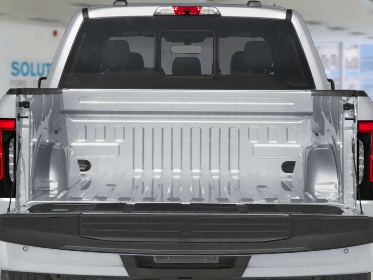 Black 2025 Ford F-150 Lightning Pickup Truck All-Wheel Drive Automatic