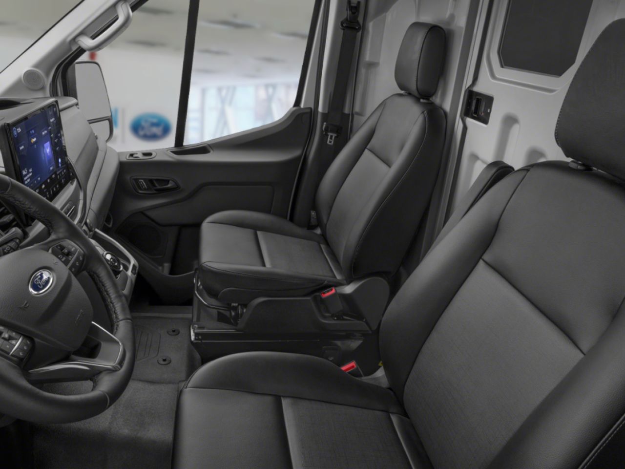 Ford E-Transit fourgonnette utilitaire T-350 PA TOIT MOYEN 148 PO PNBV DE 9 500 LB 2025 Blanc Oxford Ch&acirc;teauguay - photo #10
