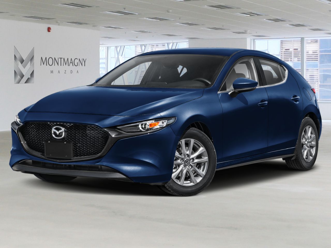 MAZDA Mazda3 Sport GX TA BA 2026 Bleu cristal fonc&eacute; mica Montmagny - photo #0