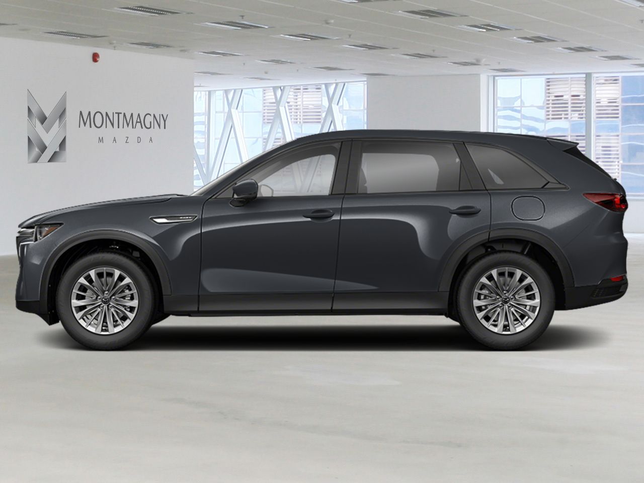 MAZDA CX-90 hybride rechargeable GS TI 2026 Noir de jais mica Montmagny - photo #1