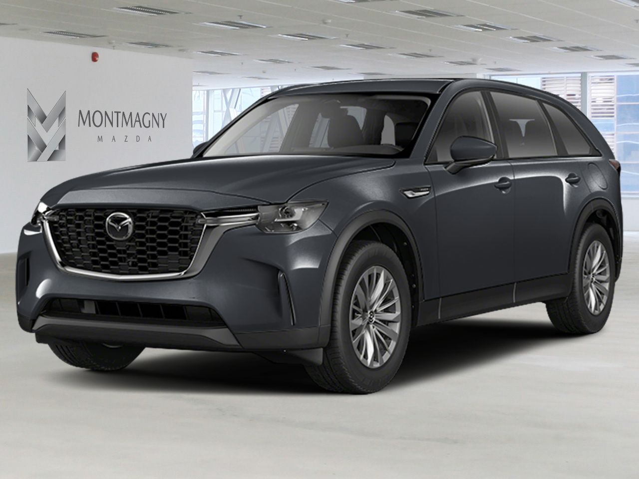 MAZDA CX-90 hybride rechargeable GS TI 2026 Noir de jais mica Montmagny - photo #0
