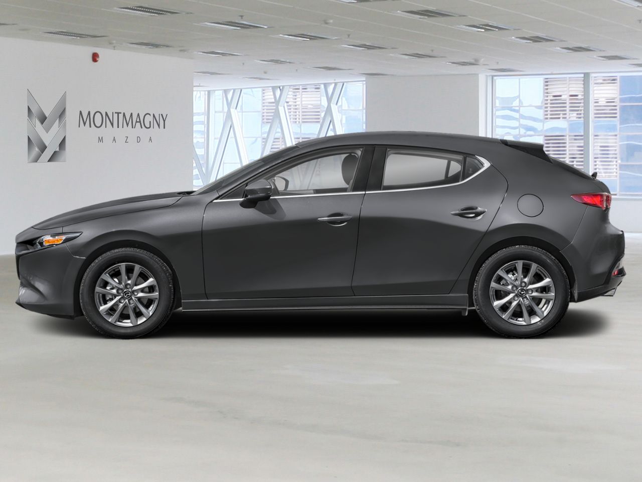 MAZDA Mazda3 Sport GX TA BA 2026 Gris m&eacute;canique m&eacute;tallis&eacute; Montmagny - photo #2