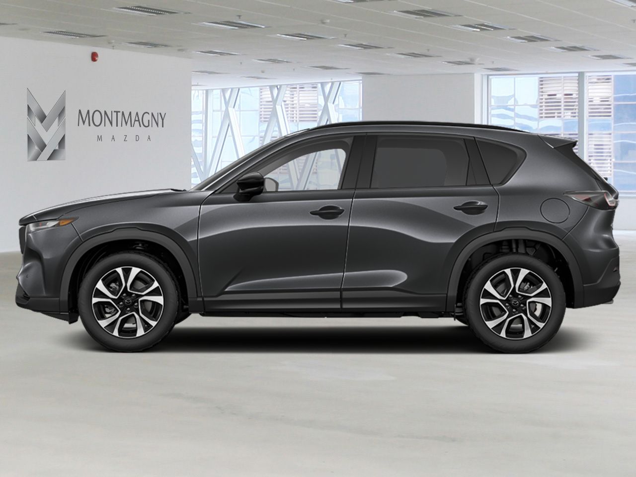2026 MAZDA CX-5 GS TI Machine Grey Metallic Montmagny - photo #1