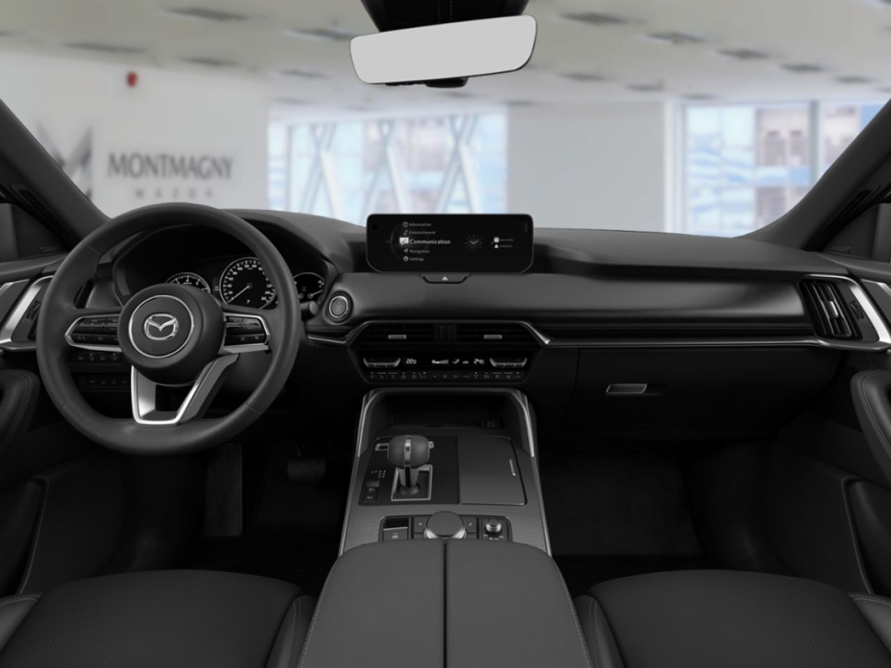 MAZDA CX-70 hybride l&eacute;ger GT-P TI 2026 Noir de jais mica Montmagny - photo #2