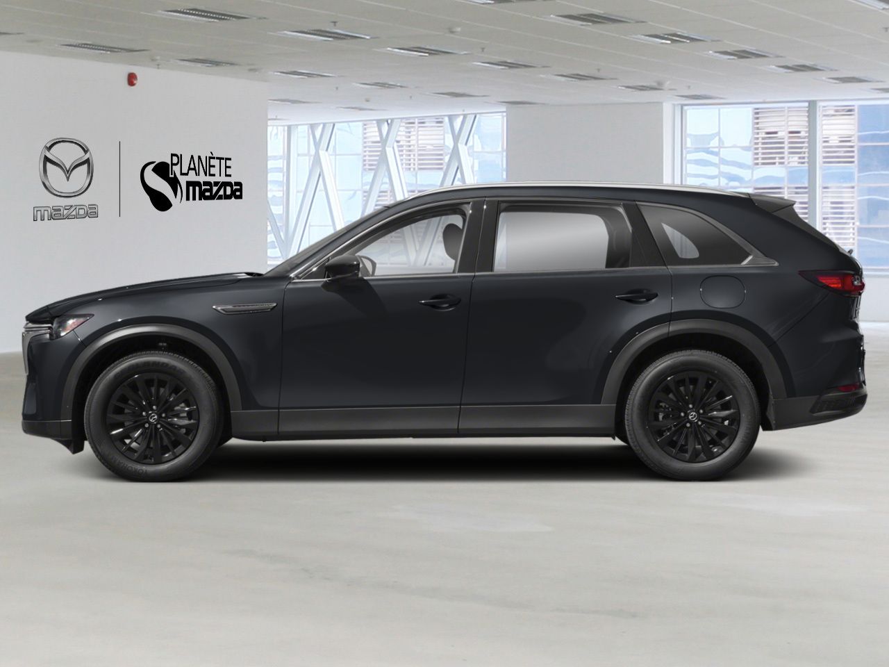 Mazda CX-90 hybride l&eacute;ger JM3KKCHD2T1396420 2026 Noir de jais mica Mirabel - photo #2