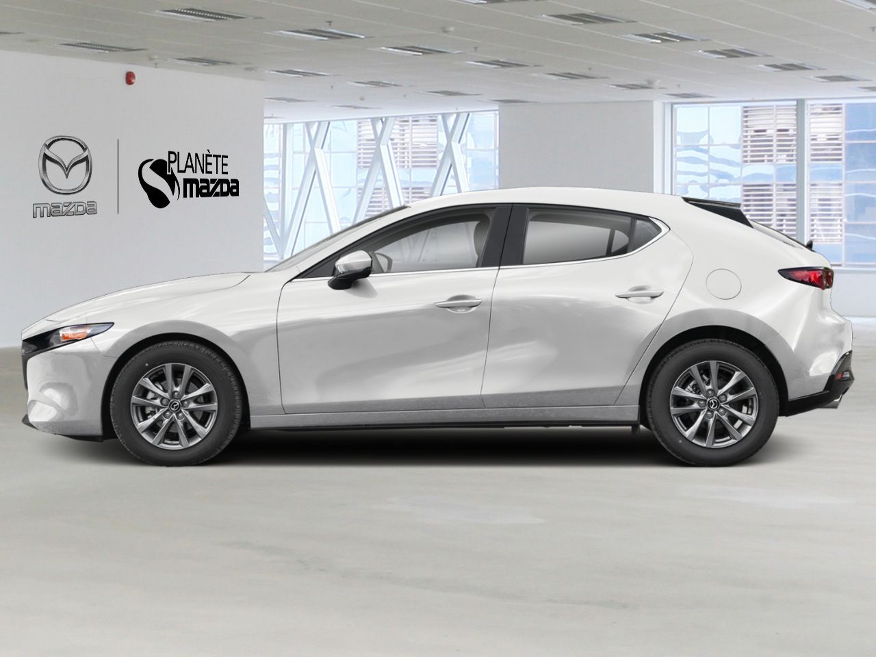 2026 Mazda Mazda3 Sport JM1BPBLL4T1882505 Snowflake White Pearl Mirabel - photo #1