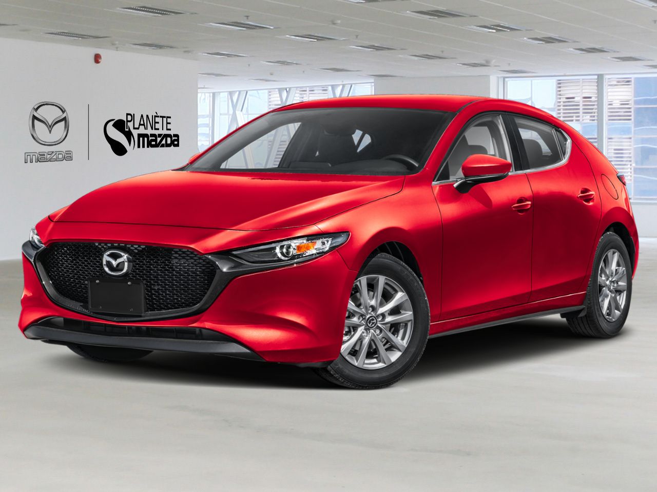 Mazda Mazda3 Sport JM1BPAKL7T1880159 2026 Rouge vibrant cristal m&eacute;tallis&eacute; Mirabel - photo #0