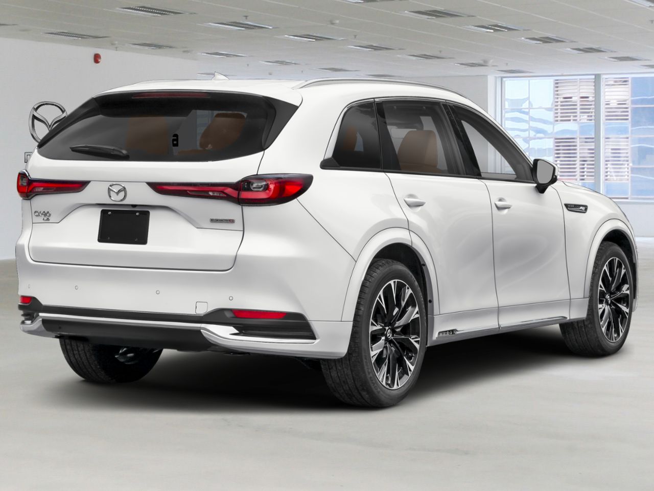 Mazda CX-90 hybride l&eacute;ger JM3KKEHC5T1398679 2026 Blanc rhodium m&eacute;tallis&eacute; Mirabel - photo #2