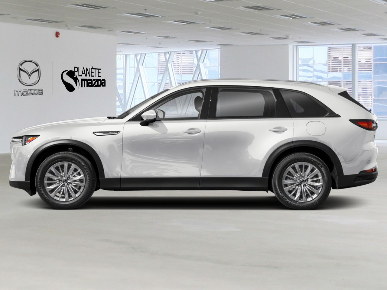 2026 Mazda CX-90 PHEV JM3KKCHA5T1399561 Rhodium White Metallic Mirabel - photo #1